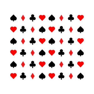 playing card symbols clipart