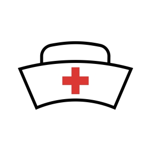 Nurse Hat SVG, Doctor's Hat SVG Cut and Clipart | PremiumSVG