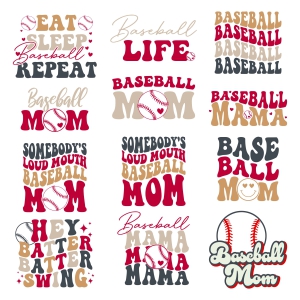 Baseball Mama Svg, Baseball Mom, Baseball Svg, Funny Baseball