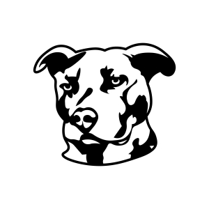 Peeking Pitbull SVG Cut File | PremiumSVG