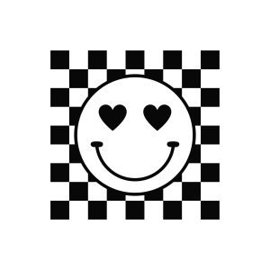 Heart Eye Emoji SVG Cut File