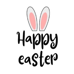 Happy Easter Shirt SVG File, Easter Bunny SVG for Shirt | PremiumSVG