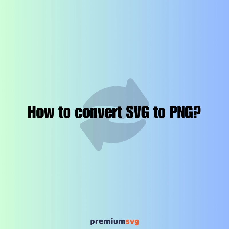 How to convert SVG to PNG?