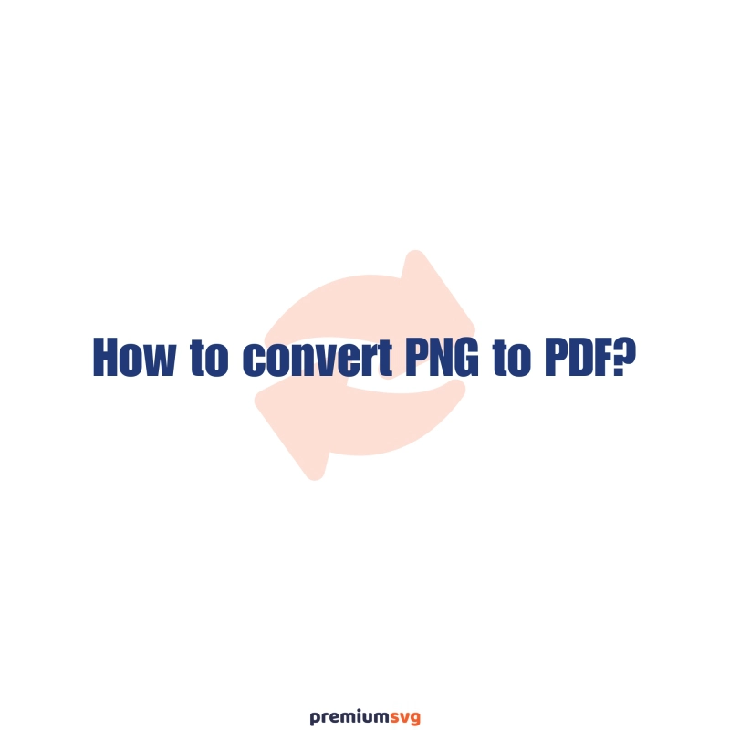 How to convert PNG to PDF?