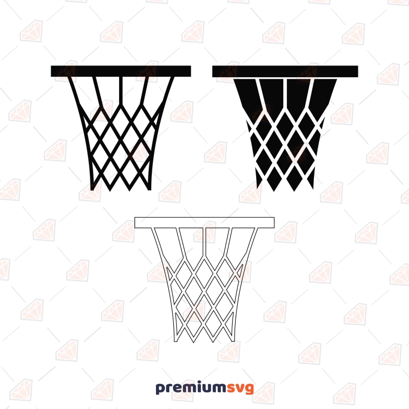 Basketball Hoop Svg Basketball Backboard Svg Vector Cut File