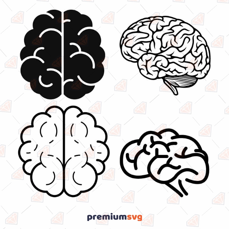 Brain Logo Template Royalty Free SVG, Cliparts, Vectors, and Stock