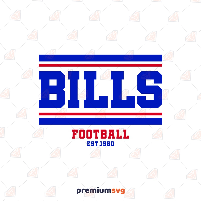 Buffalo Bills SVG Football | PremiumSVG