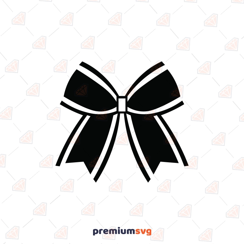 Cheerleading Bow SVG, Bow Cricut SVG Cheerleading SVG Svg