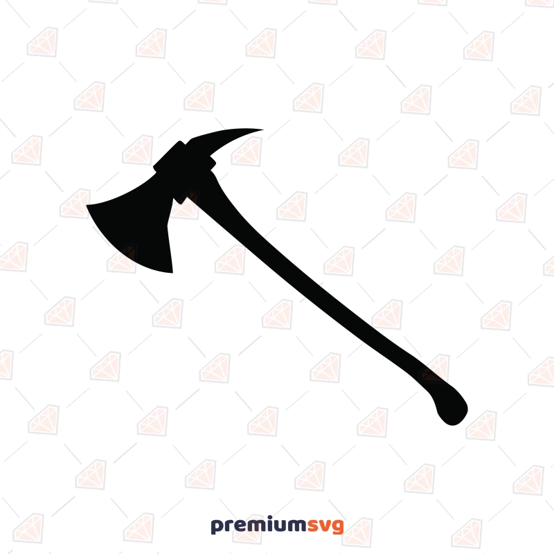 Firefighter Axe SVG, Axe Silhouette Firefighter SVG Svg