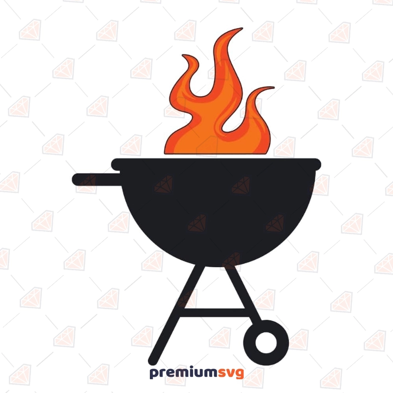 BBQ Grilling Utensils, SVG PNG, Instant Digital Download 