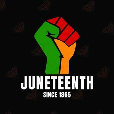 1865 Juneteenth SVG with Fist, Juneteenth SVG | PremiumSVG