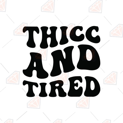 thick thighs and thin patience svg Stock Vector
