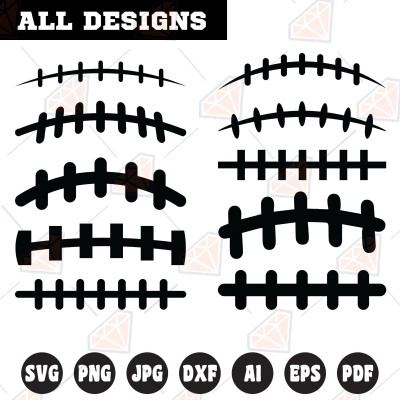 Football Laces SVG, PNG, Football Laces Clipart | PremiumSVG