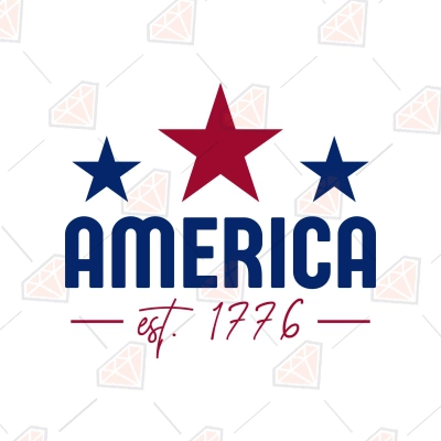 America Est 1776 SVG Design | PremiumSVG