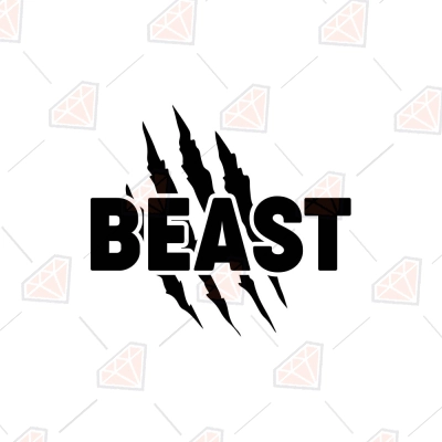 Beast Claws SVG Cut File, Beast Instant Download | PremiumSVG