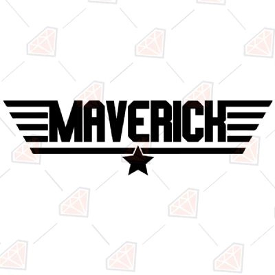 Black Maverick Svg 