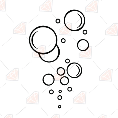 Bubbles SVG Cut File & Clipart | PremiumSVG