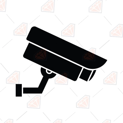 CCTV SVG, CCTV Camera SVG Silhouette | PremiumSVG