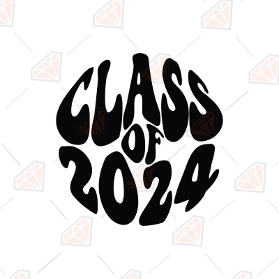 Retro Class of 2024 SVG, PNG, JPEG | PremiumSVG