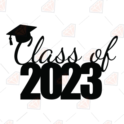 Class of 2024 SVG Bundle, Cut and Clipart Files