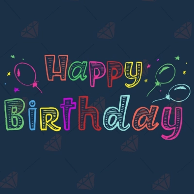 Happy Birthday Balloons and Sparklers SVG Cut Files, Happy Birthday SVG ...