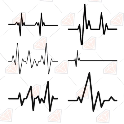 Heartbeat SVG Bundle Design, медсестраHeartbeat SVG Bundle Design, медсестра  