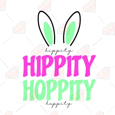 Hippity Hoppity Easter Frog SVG Cut File By The Pixel Llama