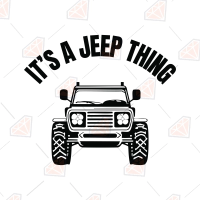 It's A Jeep Thing SVG, Jeep SVG Shirt | PremiumSVG