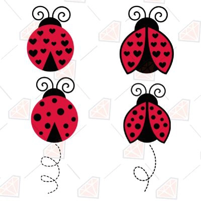 Ladybug SVG Bundle, Ladybug SVG & PNG Files | PremiumSVG