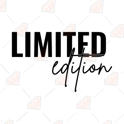 Limited Edition SVG, Perfection Shirt Design SVG Cut File | PremiumSVG