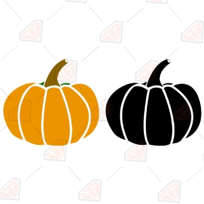 Pumpkins SVG Cut Files, Halloween Pumpkin Clipart | PremiumSVG