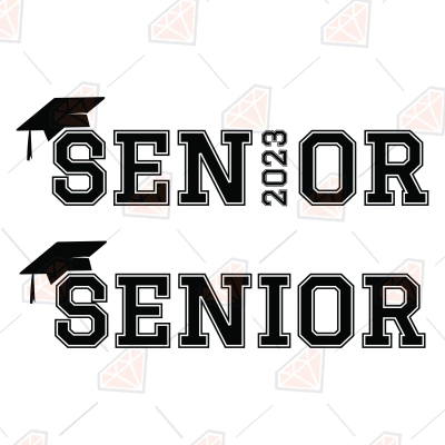 Class of 2024 SVG Bundle, Cut and Clipart Files