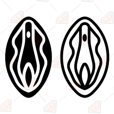 Vagina Svg Files Vagina Outline Svg Cut File Premiumsvg