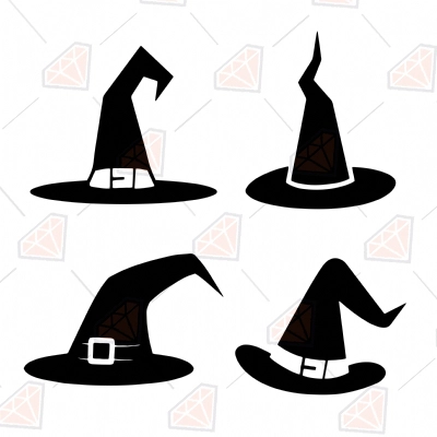 witch hat vector
