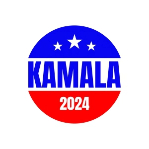 2024 Kamala SVG Circle, Kamala Harris SVG PNG USA SVG