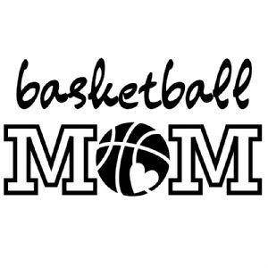 Basketball Mom SVG, Instant Download Mother's Day SVG