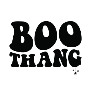 Boo Thang SVG, Retro Halloween SVG File Halloween SVG