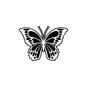 Butterfly Outline SVG Butterfly SVG