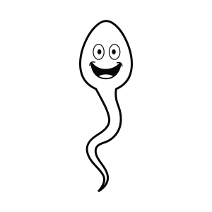 Cartoon Sperm SVG, PNG Images Funny SVG