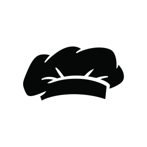 Chef Hat Silhouette SVG Kitchen Utensils