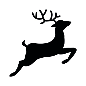 Christmas Basic Deer SVG, Deer Clipart SVG Instant Download | PremiumSVG