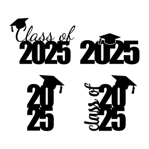 Class of 2025 SVGs Graduation SVG