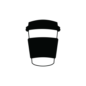 Coffee Cup SVG, To Go Coffee Cup SVG Vector Clipart Coffee and Tea SVG