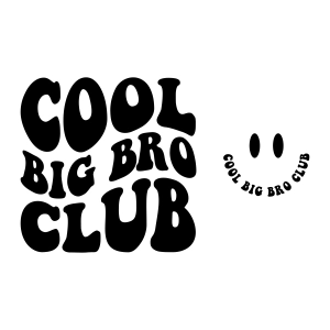 Cool Big Bro Club SVG PNG T-shirt SVG