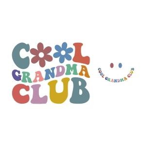 Cool Grandma Club SVG, Trendy Grandma SVG Grandma SVG