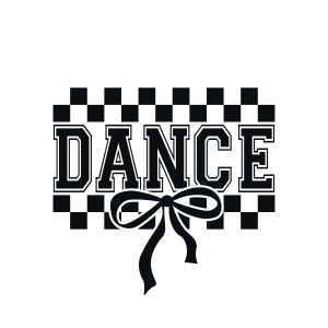 Dance SVG with Bow Dance SVG