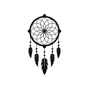 Dreamcatcher SVG Cut File Drawings