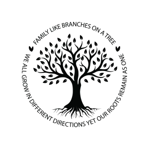 Family Like Branches Like On A Tree SVG, Family SVG 