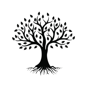 Family Reunion Tree SVG, Family Tree Silhouette 