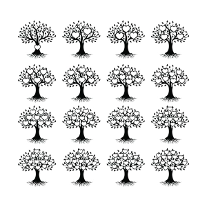 Family Tree SVG with Names, Family Tree Bundle SVG 